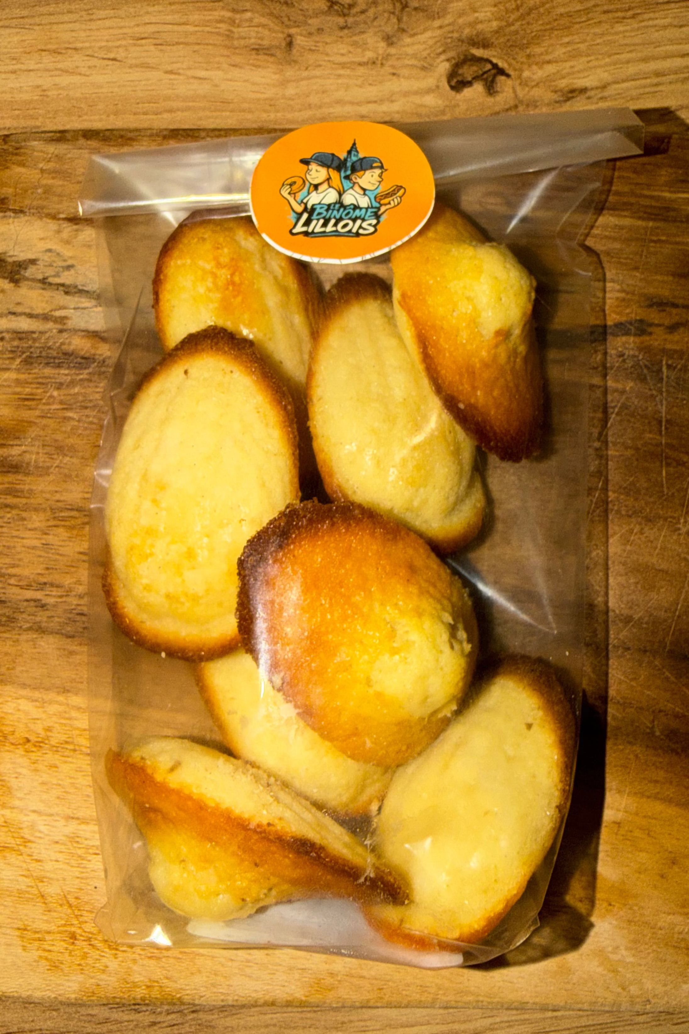Madeleines Artisanales – Sachet de 8
